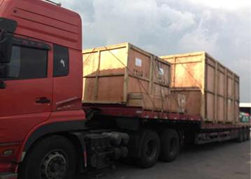 龙安达物流设备运输案例