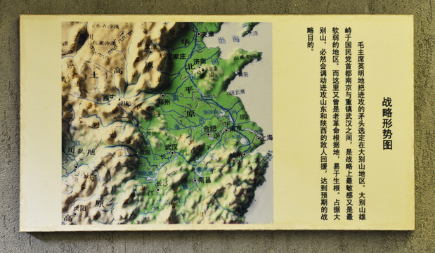 解放战争形势图