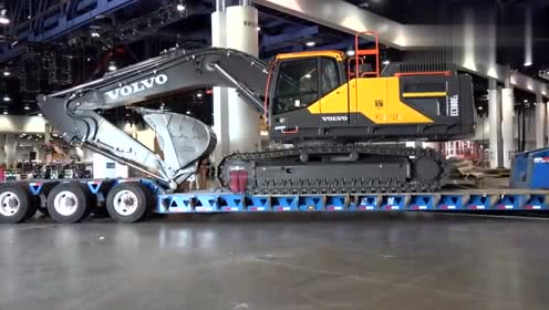 龙安达物流挖机运输案例