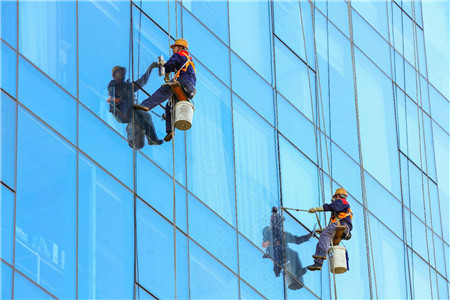 玻璃幕墙清洗