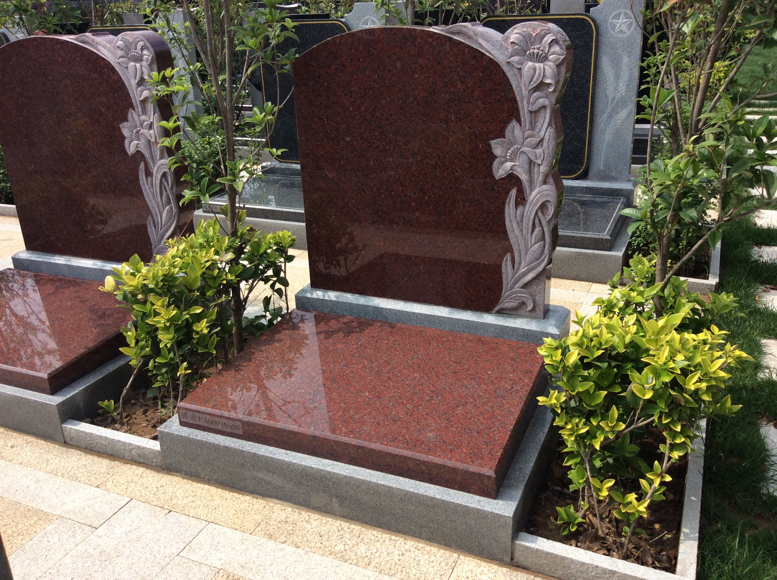 汉白玉艺术墓碑