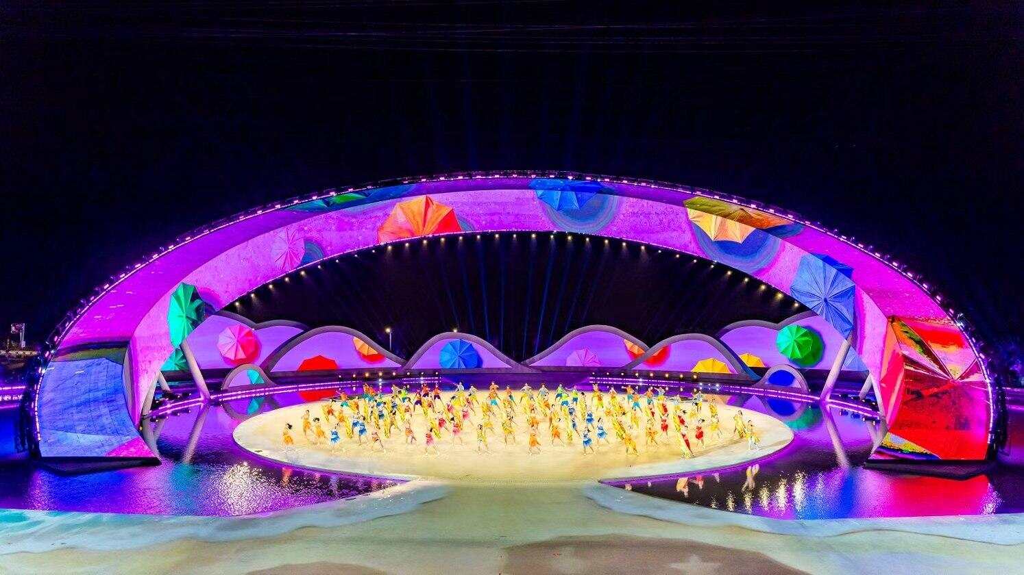 三亚亚沙会开幕式现场