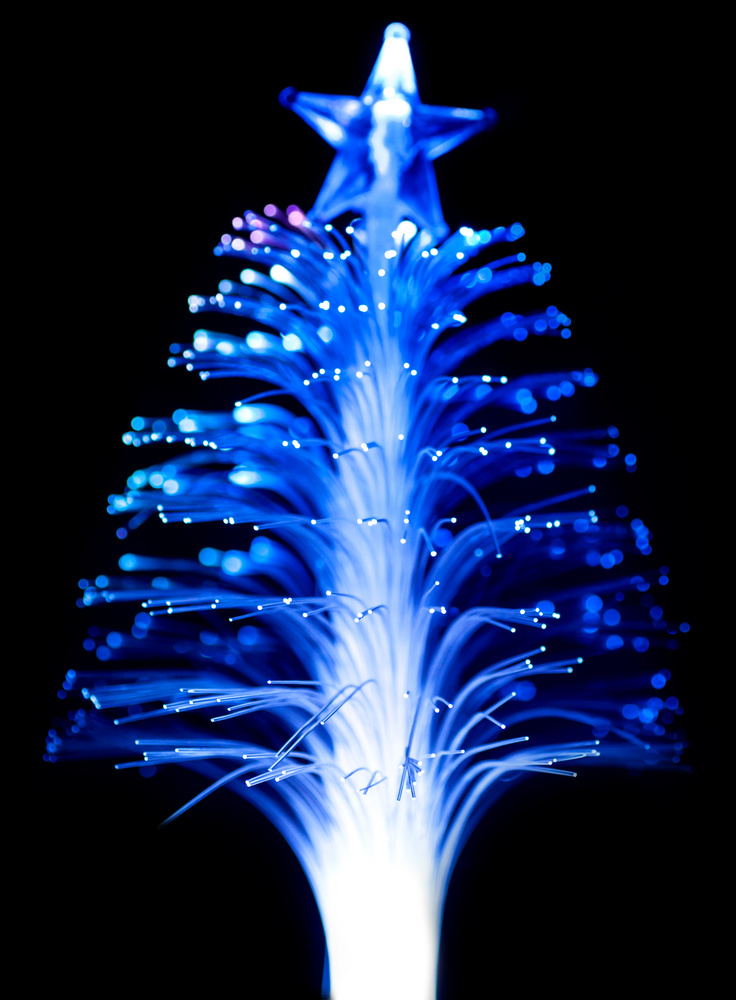 2ft Tabletop Fiber Optic Christmas Tree